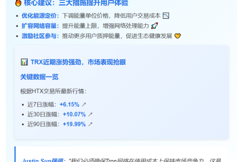 孙宇晨呼吁Tron社区降低Gas费