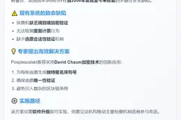 审计师称美选举系统欠缺关键加密措施