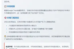 比特币Google搜索热度不及牛市