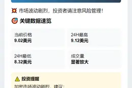 UNI破9美元