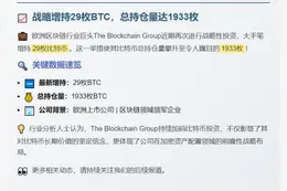 Blockchain Group增持比特币至1933枚