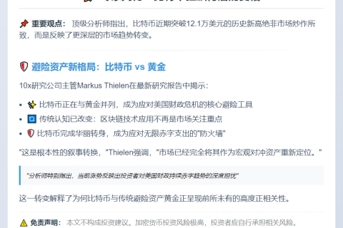 比特币上涨：美国赤字担忧推动