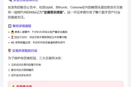 韩国交易所将PUNDIAI列入警示股
