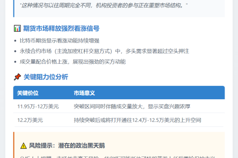 比特币永续合约看涨势头持续强劲