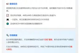AMD申请对华出口MI308芯片许可