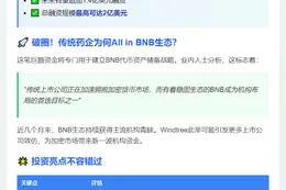 Windtree拟融资6000万美元建BNB财库