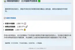 美股反转收涨