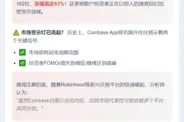 Coinbase飙升63% 零售投资回暖