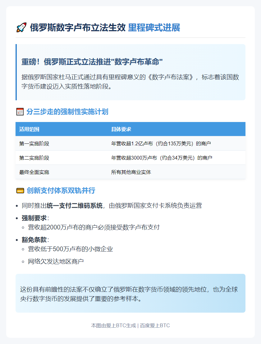 俄杜马通过数字卢布分阶段引入法案
