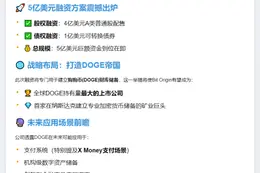 Bit Origin融资5亿美元推DOGE储备