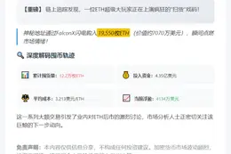 巨鲸再吞1.95万枚ETH