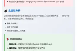 慢雾余弦：警惕X平台钓鱼邮件攻击