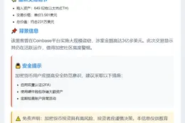 盗3亿的黑客再购231万ETH