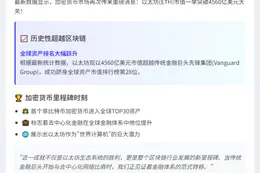 以太坊市值超越先锋集团跻身全球前30