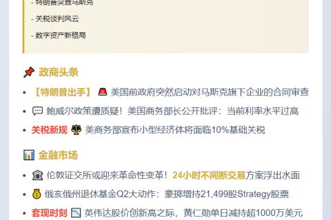 23btc晨讯 | 7月21日夜重要动态一览