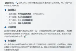"H100完成1410万瑞典克朗比特币战略投资"