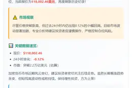 BTC破11.8万美元