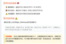 "内幕巨鲸"爆仓38万 清仓在即