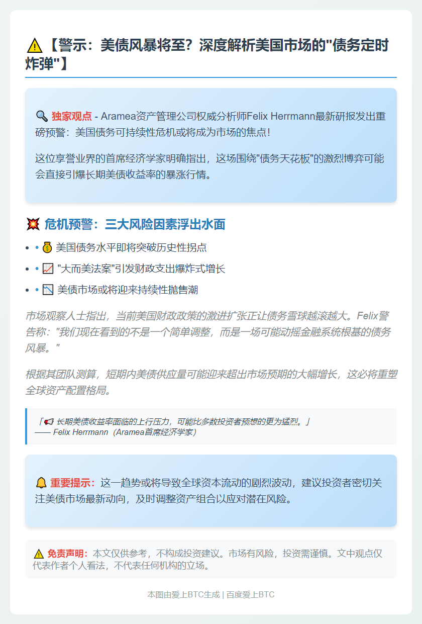 美债可持续性成下半年关键问题