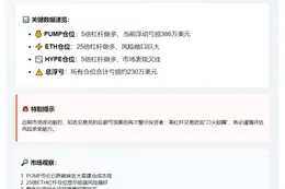 麻吉大哥做多PUMP浮亏386万
