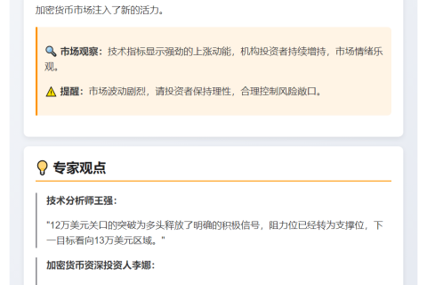 BTC破11.9万美元