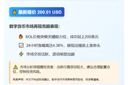 SOL突破200大关