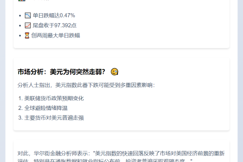 美元指数跌0.47%
