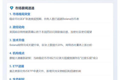 23btc午报 | 7月24日午间要闻速览