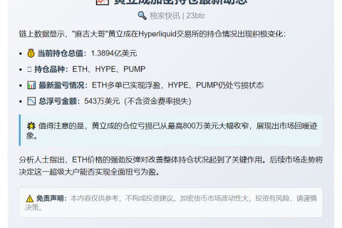 黄立成浮亏降至543万美元