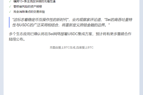 Circle稳定币网络登陆Sei