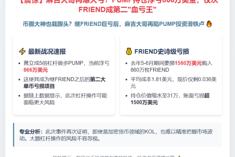麻吉大哥PUMP亏损居第二