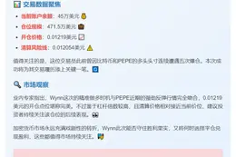 10倍PEPE多单豪赚18万美金，账户余额45万