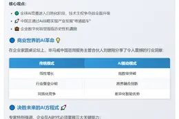 人工智能成全球科技竞争制高点