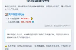 ANAP增持17枚BTC