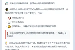 韩国特检申请拘留尹锡悦