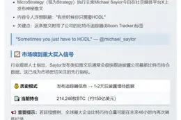 Michael Saylor下周或增持比特币