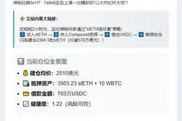 巨鲸两小时狂买2304枚stETH