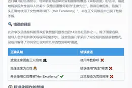 标题：特朗普贸易信函现领导人性别错误