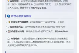 "早期以太坊持有者十年转220万刀创世币"