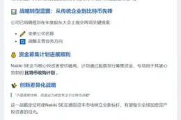 德国Nakiki SE成首家纯比特币财库上市公司