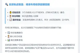 鲸鱼抛售146万枚FARTCOIN套现157万美元