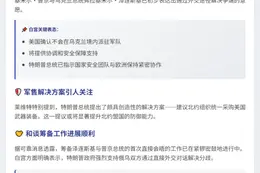 白宫：俄乌总统愿谈判