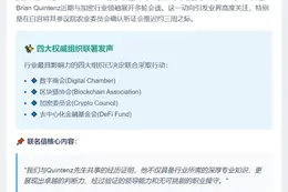加密行业协会联名支持CFTC主席提名