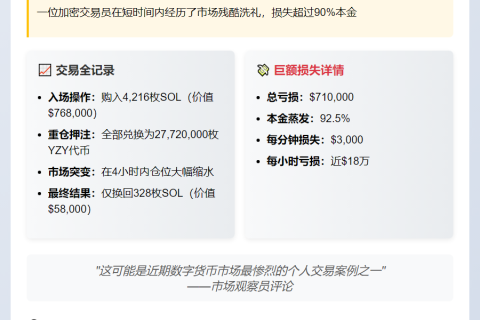 交易员操作失误亏71万
