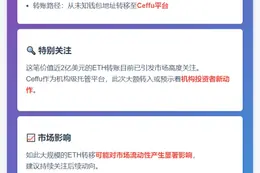 4.6万以太坊转入Ceffu