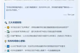 华尔街悄悄买入加密货币 市场将迎反弹