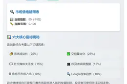恐慌指数升至50 市场情绪转中性