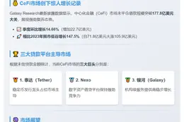"CeFi借款规模达178亿！环比增14.7%"