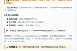 交易者三度做多YZY，损失近16万