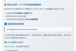 博雅互动拟折价配股募4.4亿拓展Web3